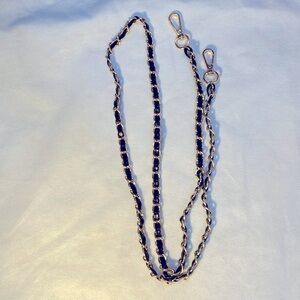 Unbranded black and gold wallets and bags Chain